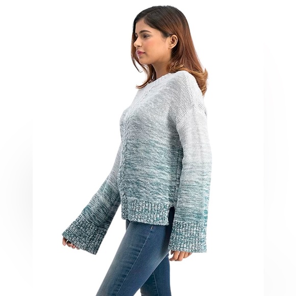 Style & Co Ombre Braid Sweater - Picture 3 of 13